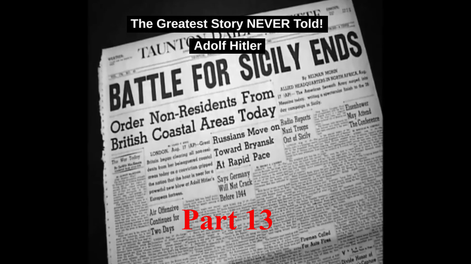 Greatest Story Never Told  13